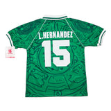 1999 MEXICO L.HERNANDEZ #15 *BNWT* HOME SHIRT (M) GARCIS