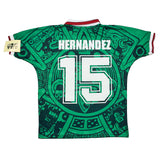1998 Mexico Hernandez #15 *Reissue* Home (Multiple Sizes) ABA Sport