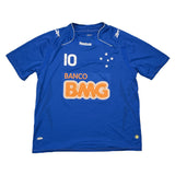 2010 Cruzeiro #10 Home Shirt (L) Reebok