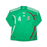 2008/09 Mexico R.Marquez #4 Home Shirt (L) Adidas