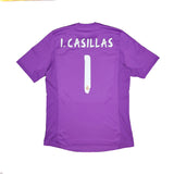 2013/14 REAL MADRID CASILLAS #1 GK SHIRT (XL) ADIDAS