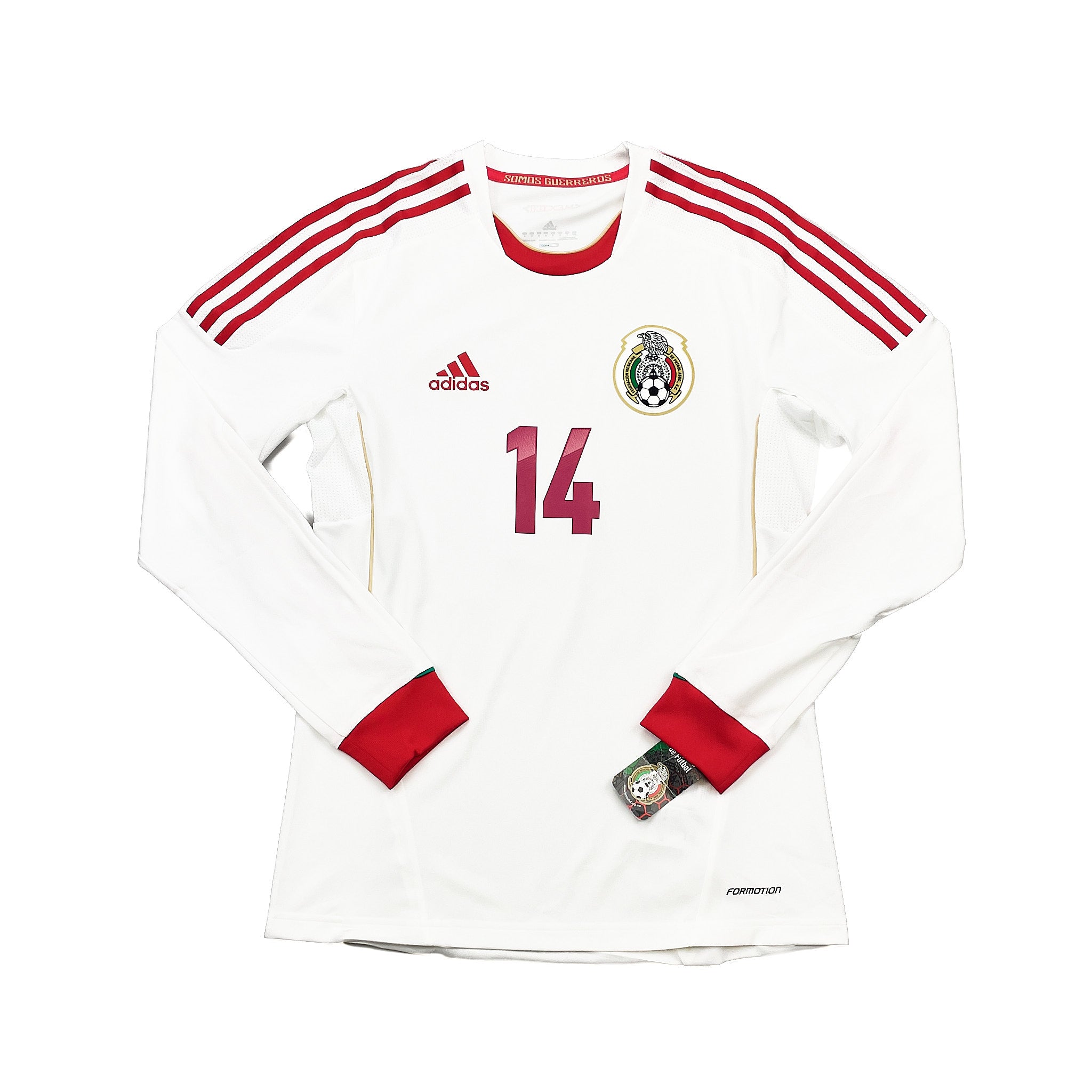 2013/14 Mexico J.Hernandez #14 *BNWT* Player Issue L/S Away Shirt