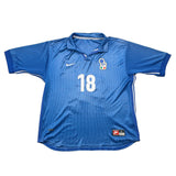 1997/98 Italy R.Baggio #18 Home Shirt (L) Nike