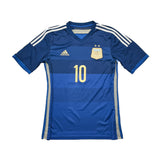 2014/15 Argentina Messi #10 Away Shirt (S) Adidas