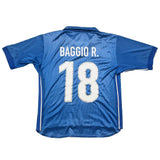 1997/98 Italy R.Baggio #18 Home Shirt (L) Nike