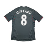 2011/12 LIVERPOOL GERRARD #8 AWAY SHIRT (M) ADIDAS