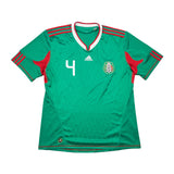 2010 Mexico R.Marquez #4 Home Shirt (XL) Adidas