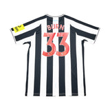 2022/23 Newcastle United Burn #33 Home Shirt (L) Castore