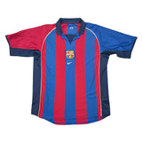 2001/02 Barcelona Luis Enrique #21 Home Shirt (XL) Nike