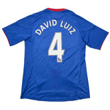 2010/11 CHELSEA DAVID LUIZ #4 HOME SHIRT (S) ADIDAS