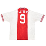 1996/97 AJAX KLUIVERT #9 HOME SHIRT (XXL) UMBRO
