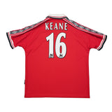 1998/00 Manchester United Keane #16 Home Shirt (XL) Umbro