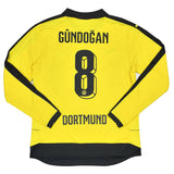 2015/16 DORTMUND GUNDOGAN #8 L/S HOME SHIRT (L) PUMA