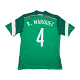 2014 Mexico R.Marquez #4 Home Shirt (L) Adidas