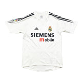 2004/05 Real Madrid Zidane #5 Home Shirt (S) Adidas