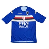 2006/07 SAMPDORIA QUAGLIARELLA #27 HOME SHIRT (L) KAPPA BASIC