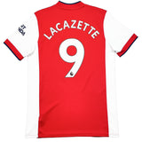 2021/22 ARSENAL LACAZETTE #9 HOME SHIRT (M) ADIDAS