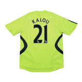 2007/08 Chelsea Kalou #21 Away Shirt (L) Adidas
