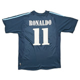 2003/04 Real Madrid Ronaldo #11 Away Shirt (M) Adidas