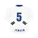 1996/97 Italy #5 L/S *Player Issue* Away Shirt (L) Nike