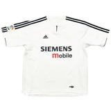 2003/04 Real Madrid *Player Issue* Home Shirt (L) Adidas