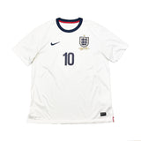 2013 England Rooney #10 *130 Years* Home Shirt (XL) Nike