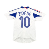2004/06 France Zidane #10 Away Shirt (S) Adidas