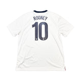 2013 England Rooney #10 *130 Years* Home Shirt (XL) Nike