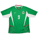 2003/04 Mexico J.Borgetti #9 Home Shirt (M) Nike