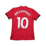 2017/18 MANCHESTER UNITED IBRAHIMOVIC #10 HOME SHIRT (S) ADIDAS