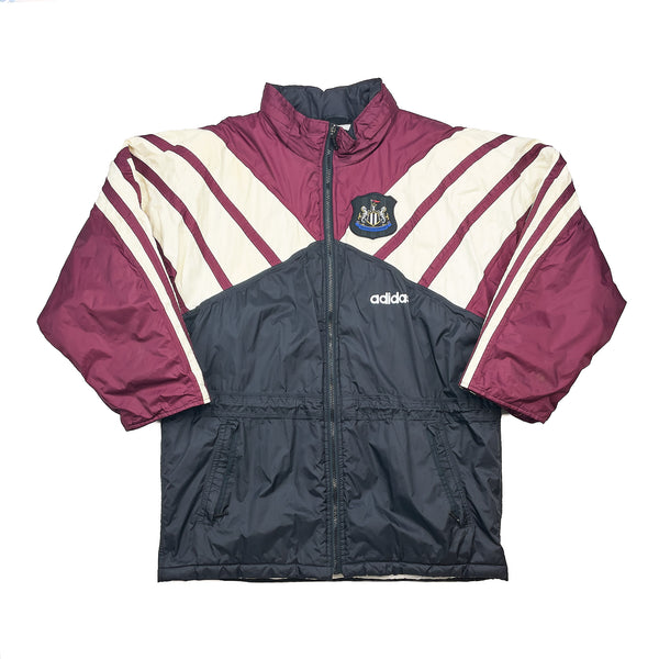 1995/96 Newcastle United Bench Coat (M) Adidas – Cult Kits