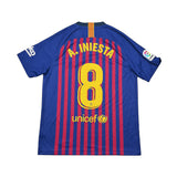 2018/19 Barcelona A.Iniesta #8 Home Shirt (L) Nike