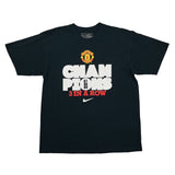 2009/10 MANCHESTER UNITED NIKE CHAMPIONS T-SHIRT (S)