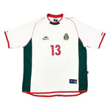 2001/02 Mexico P.Pardo #13 Away Shirt (XL) Atletica