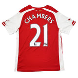 2014/15 ARSENAL CHAMBERS #21 HOME SHIRT (M) PUMA
