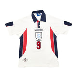 1997/99 England Shearer #9 Home Shirt (M) Umbro