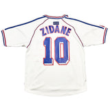 1998/00 FRANCE ZIDANE #10 AWAY SHIRT (M) ADIDAS