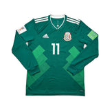 2018/19 Mexico Carlos V #11 L/S Home Shirt (M) Adidas
