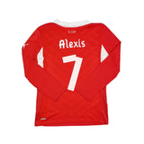 2012/14 CHILE ALEXIS #7 *PLAYER ISSUE* L/S HOME SHIRT (M) PUMA