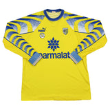 1995/97 PARMA TRAINING SHIRT "SCUOLA CALCIO" (M) PUMA