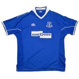 1999/00 EVERTON HOME SHIRT (XXL) UMBRO