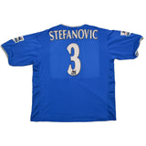 2003/05 PORTSMOUTH STEFANOVIC #3 HOME SHIRT (S) OM