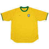 2000/02 BRAZIL HOME SHIRT (L) NIKE