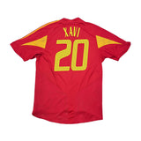 2004/05 Spain Xavi #20 Home Shirt (L) Adidas