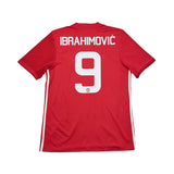 2016/17 MANCHESTER UNITED IBRAHIMOVIC #9 HOME SHIRT (M) ADIDAS