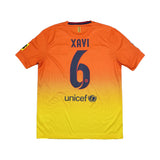2012/13 BARCELONA XAVI #6 AWAY SHIRT (M) NIKE