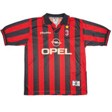 1997/98 AC MILAN HOME SHIRT (L) LOTTO