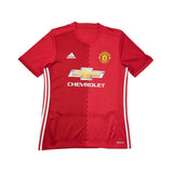 2016/17 MANCHESTER UNITED IBRAHIMOVIC #9 HOME SHIRT (M) ADIDAS