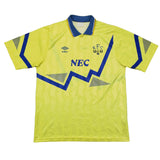 1990/92 EVERTON AWAY SHIRT (L) UMBRO