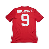 2016/17 MANCHESTER UNITED IBRAHIMOVIC #9 HOME SHIRT (M) ADIDAS